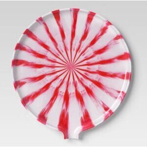 Target 8.1" Christmas Melamine Sprinkle Catcher Dessert Plate Red - Wondershop™